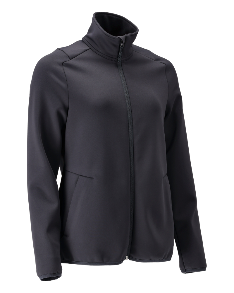 MASCOT® CUSTOMIZED Fleecepullover mit Reißverschluss  Gr. 2XL, schwarzblau - bei HUG Technik ✓