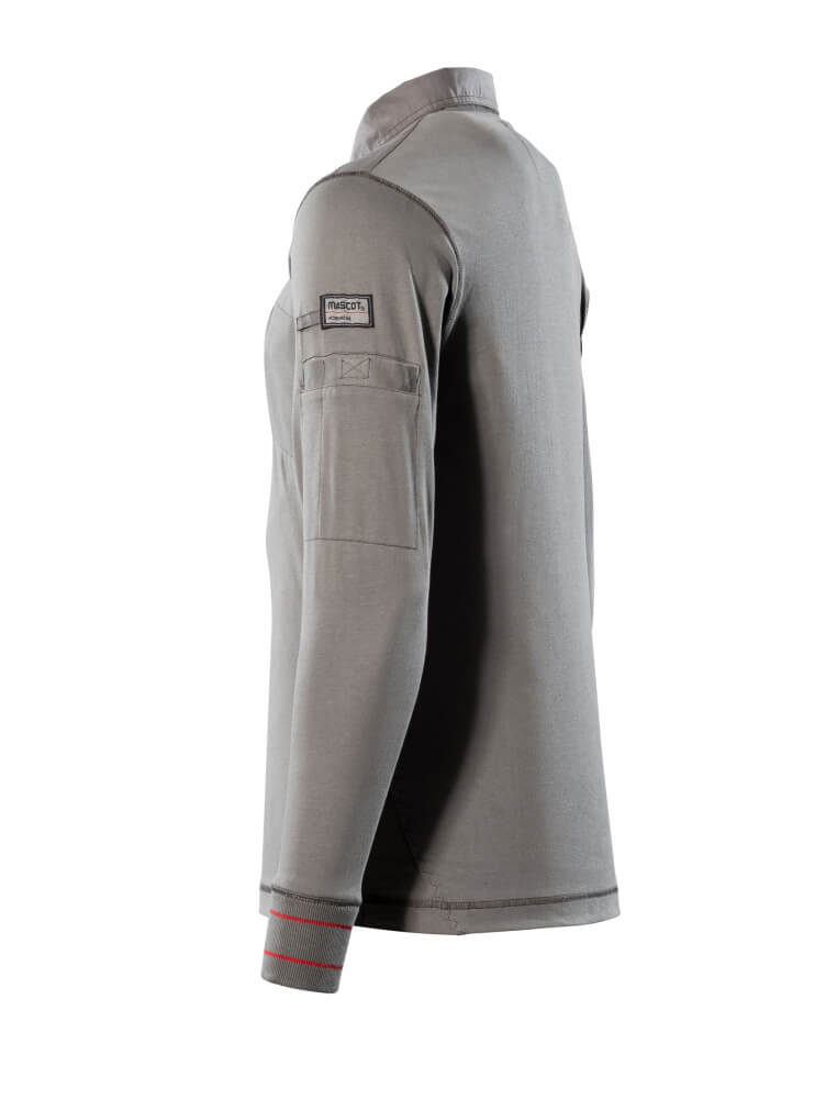 MASCOT® FRONTLINE Polo-Sweatshirt »Ios« Gr. 2XL, hellanthrazit - direkt bei HUG Technik ✓