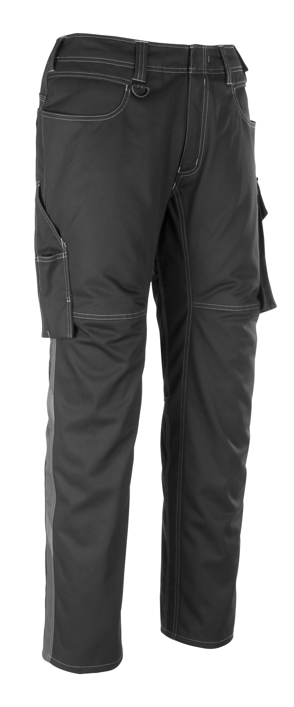 MASCOT® UNIQUE Hose mit Schenkeltaschen »Dortmund« Gr. 82/C42, schwarz/dunkelanthrazit - erhältlich bei ✭ HUG Technik ✓