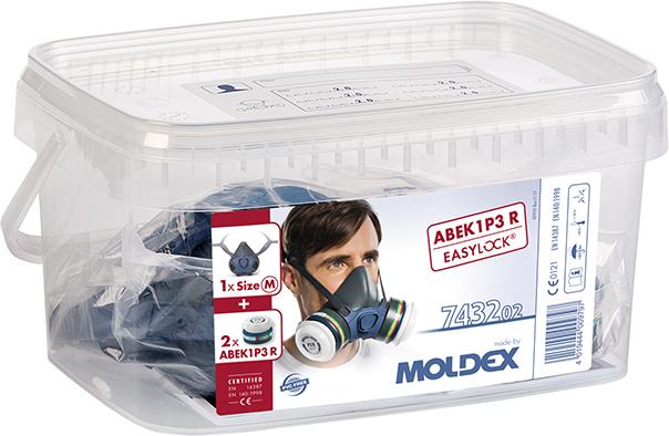 MOLDEX Atemschutzbox 7432, A1B1E1K1P3 R - bei HUG Technik ♡