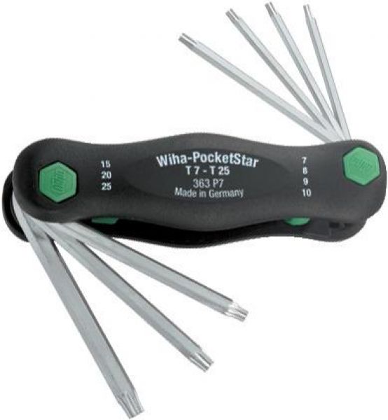 Wiha® Klapphalter 363 P7 7-teilig für TORX® - bei HUG Technik ✭