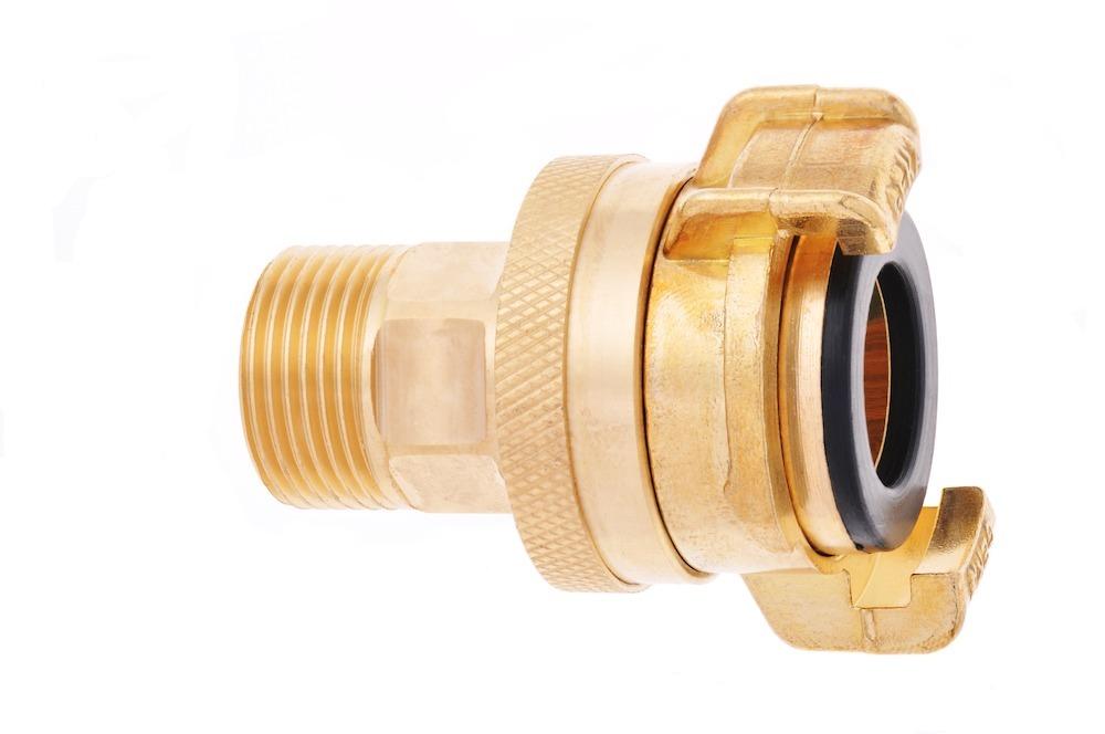 GEKA® plus-Gewindestück »SH« AG G 3/4, Messing - gibt’s bei HUG Technik ✓