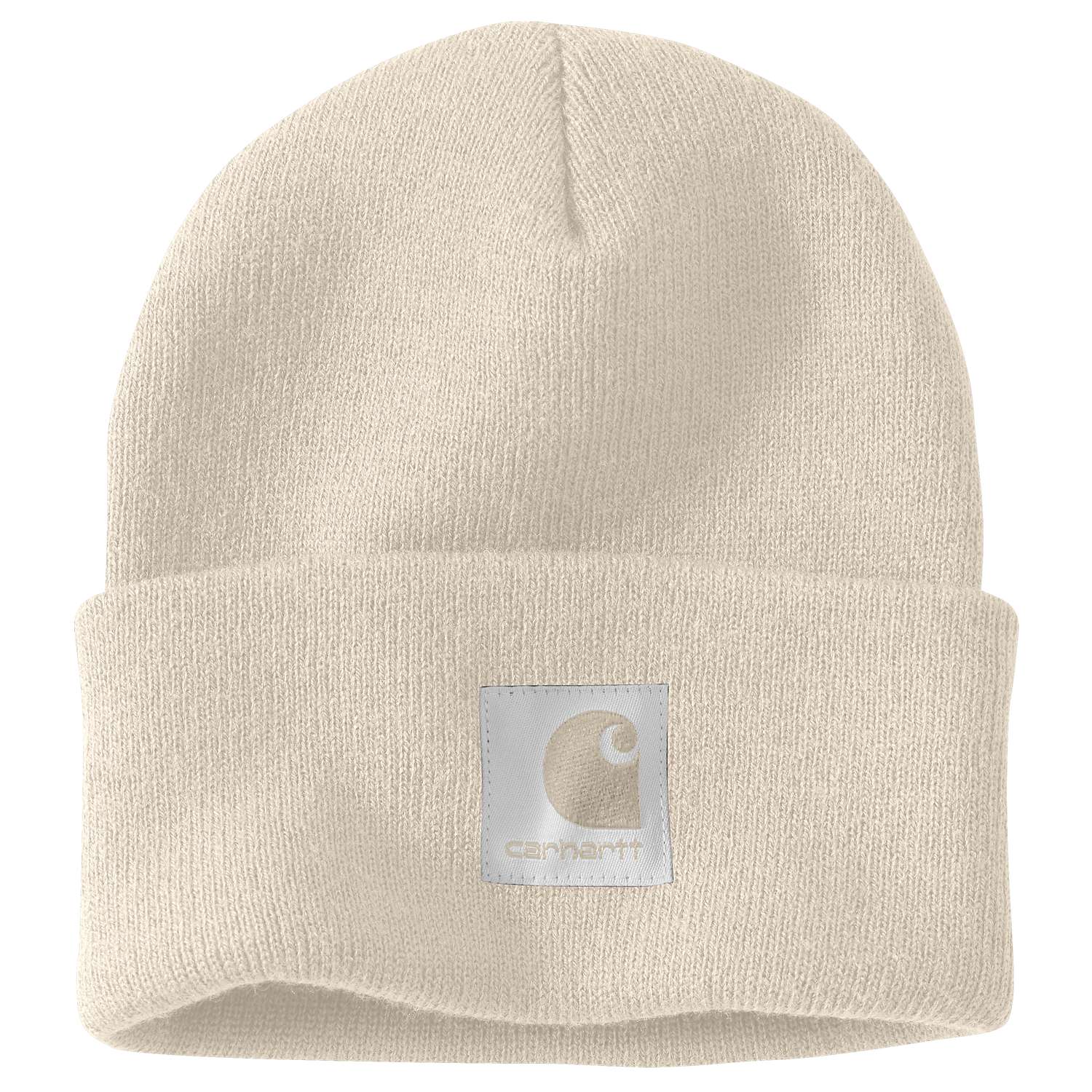 carhartt® Mütze »Satin Lined Cuffed Beanie« in oat milk.