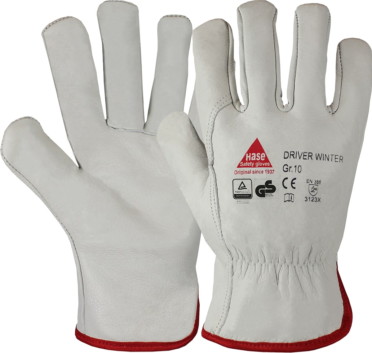 DRIVER WINTER, Winter-/Montagehandschuh aus Rindnappaleder - bei HUG Technik ✓