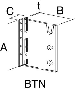 Simpson Strong-Tie® Balkenträger BTN120-B 120 x 103 x 46 mm - bekommst Du bei ★ HUG Technik ✓ Simpson Strong-Tie® Balkenträger BTN120-B 120 x 103 x 46 mm - bekommst Du bei ★ HUG Technik ✓