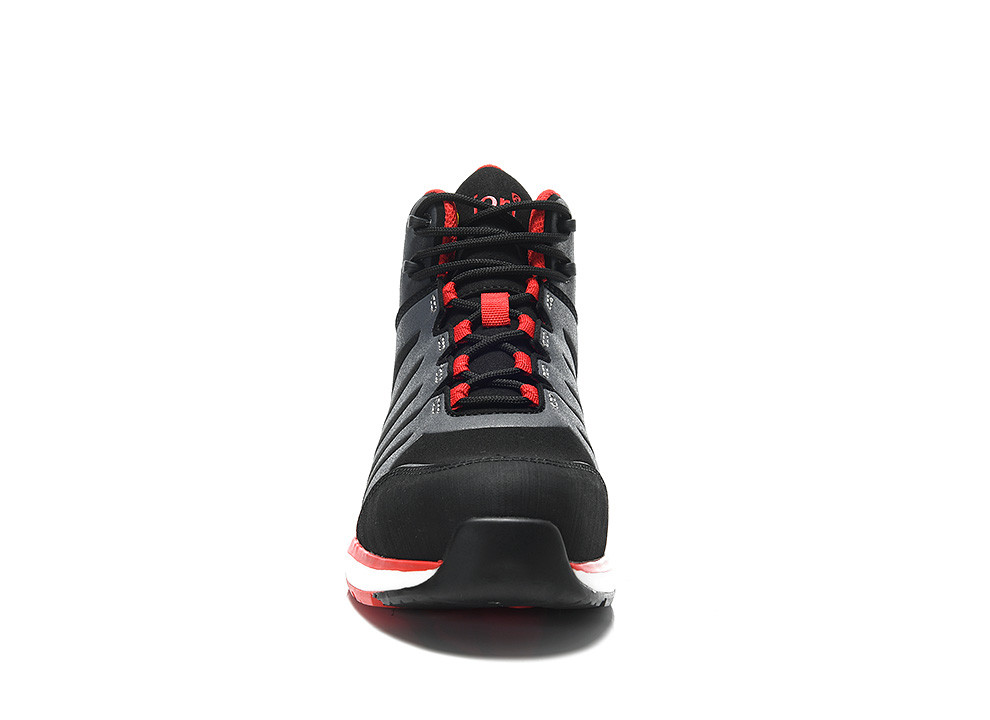 JORI Sicherheitsstiefel, RAPID black-red Mid ESD S3, 16021 - direkt bei HUG Technik ✓