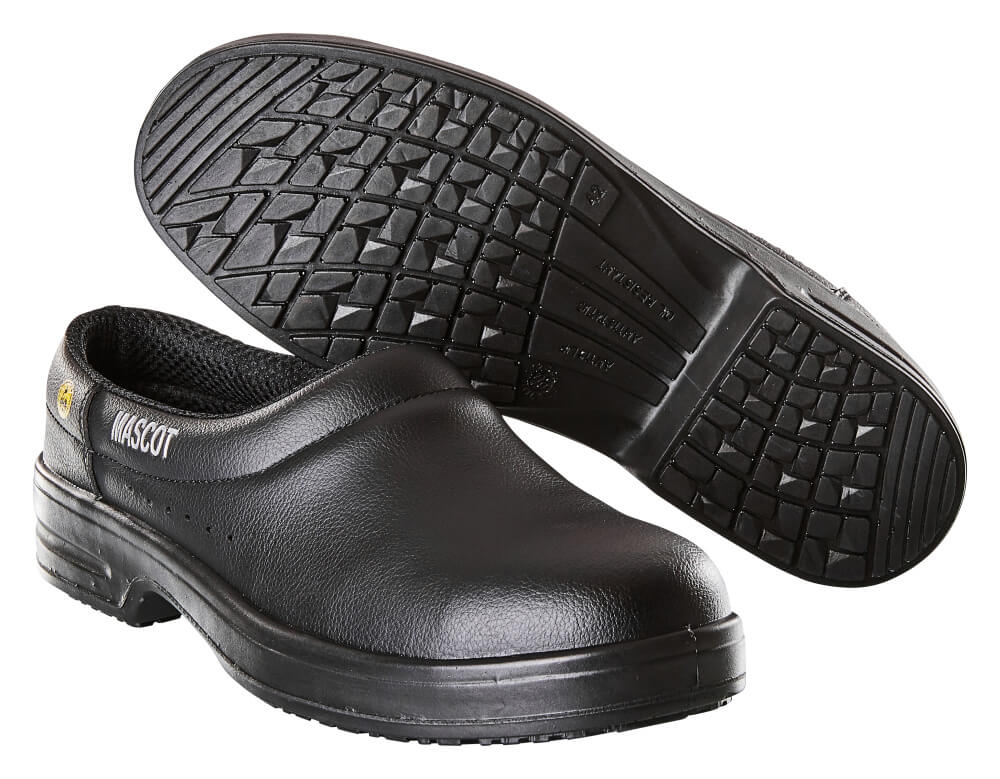 MASCOT® FOOTWEAR CLEAR Clog  Gr. 08/35, schwarz - direkt von HUG Technik ✓