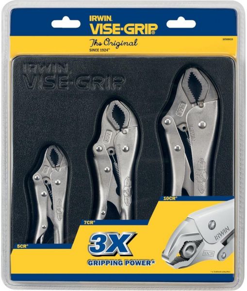 IRWIN® Vise-Grip® Gripzangen-Set 3tlg. Vise-Grip - kommt direkt von HUG Technik 😊