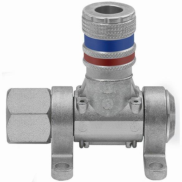 Druckluftverteiler »Multi-Link«, 3 Sicherheitskupplungen NW 7,6 - bekommst Du bei HUG Technik ♡