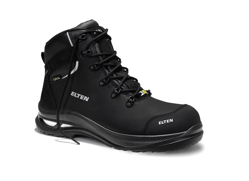 ELTEN® Sicherheitsstiefel, TERENCE XXG PRO GTX black Mid ESD S3 HI CI, 0768651 - erhältlich bei ♡ HUG Technik ✓
