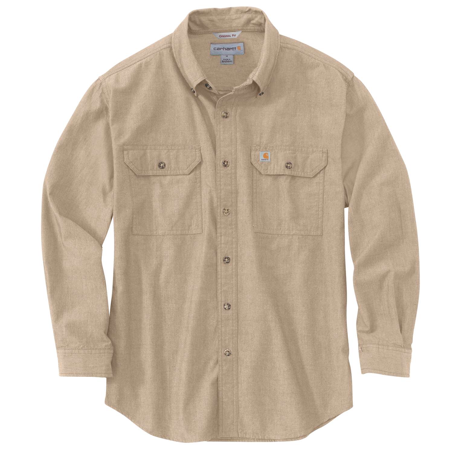 carhartt® Herren-Shirt »LOOSE CHAMBRAY L/S SHIRT« Flach  - kommt direkt von HUG Technik 😊