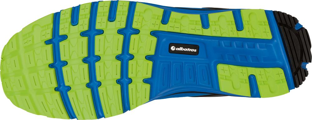 albatros® Sicherheitshalbschuh LIFT BLUE IMPULSE LOW 646610, S1P ESD HRO SRA, blau/schwarz - bei HUG Technik ✭