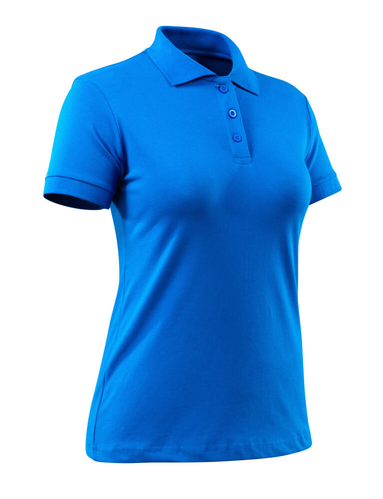 MASCOT® CROSSOVER Polo-Shirt »Grasse« Gr. 2XL, azurblau - gibt’s bei HUG Technik ✓