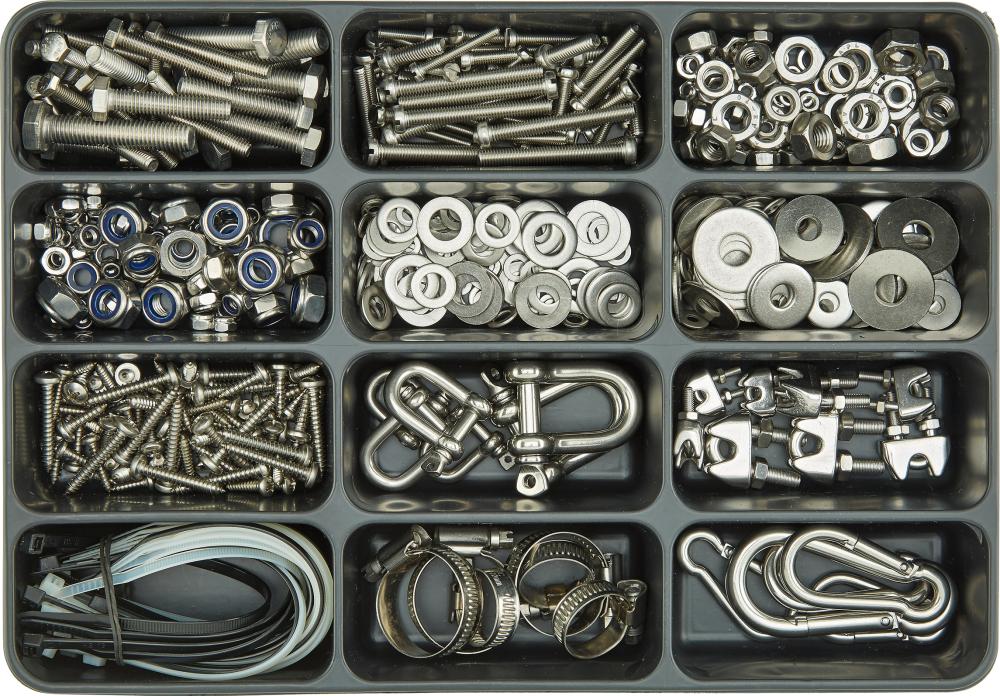 E-NORM Montagekoffer 30 Yachtsortiment Edelstahl - direkt von HUG Technik ✓