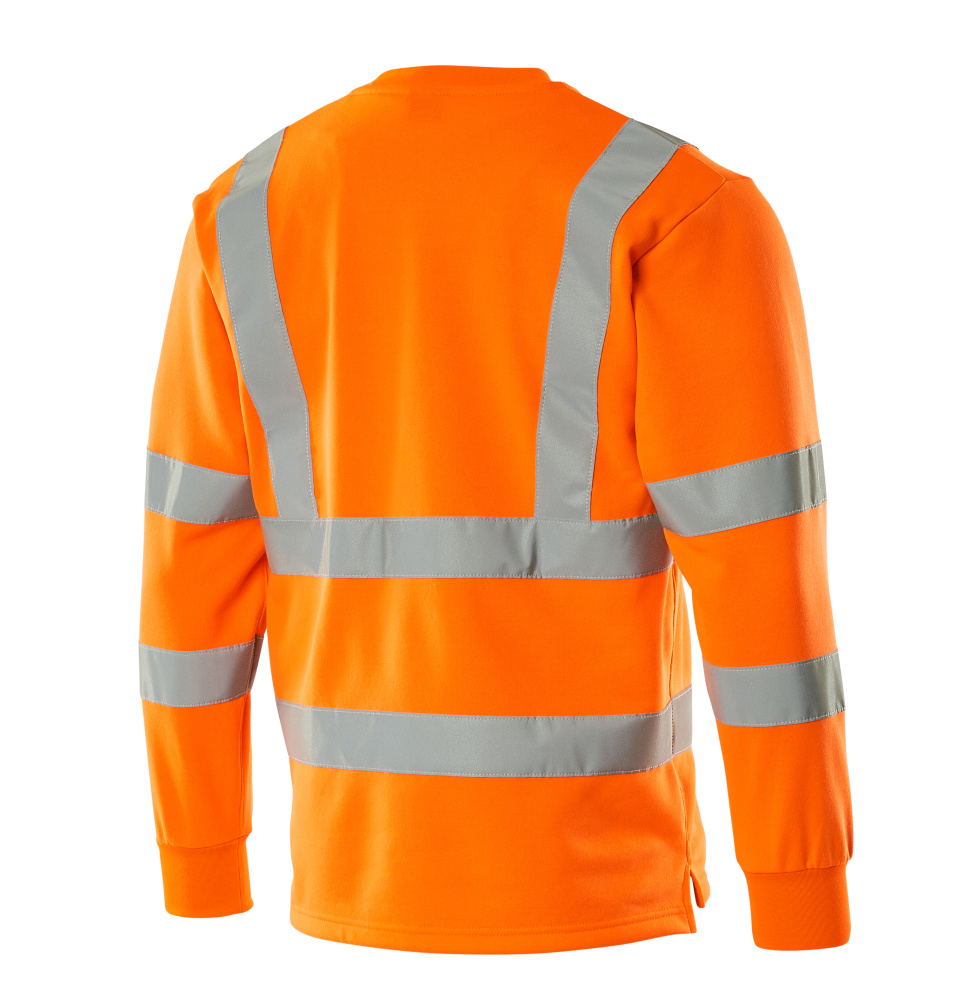 MASCOT® SAFE CLASSIC Sweatshirt »Melita« Gr. 2XL, hi-vis orange - kommt direkt von HUG Technik 😊