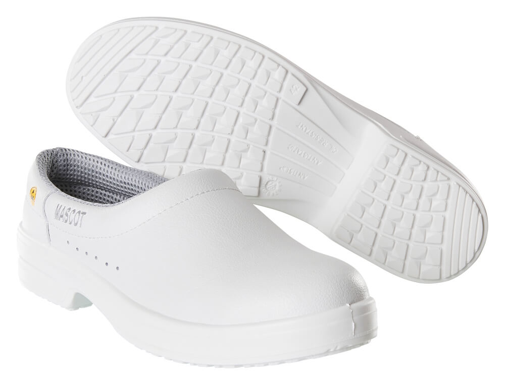 MASCOT® FOOTWEAR CLEAR Clog S2, Klettverschluss  Gr. 08/35, weiß - bekommst Du bei ★ HUG Technik ✓