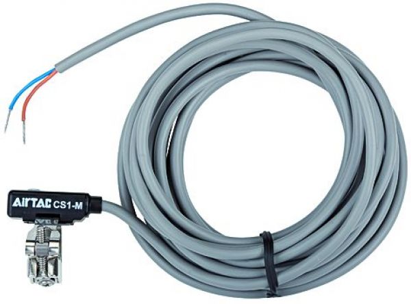 REED-Sensor, 3 m Kabel, für Rundzylinder »MI«/ »MSI«, Kolben-ø 12 mm - bei HUG Technik ✭