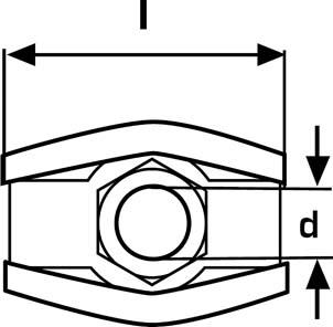 PÖSAMO Simplexklemmen 2,0 mmx15 M4 Edelstahl A4, 2 St. - bei HUG Technik ✭