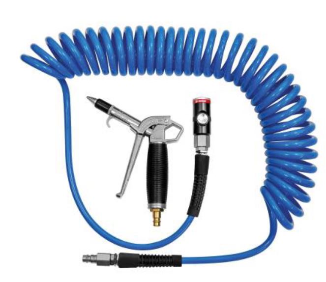 Spiralschlauch-Pistolen-Set Typhoon, PU, 10x6,5x1,75, Länge 3 m - bekommst Du bei ★ HUG Technik ✓