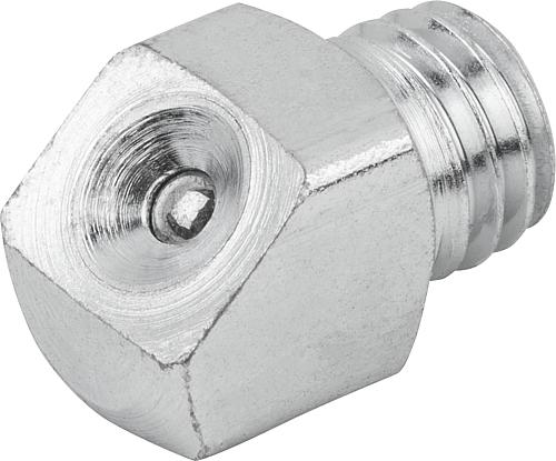 Schmiernippel Trichterform nach DIN 3405 gerade