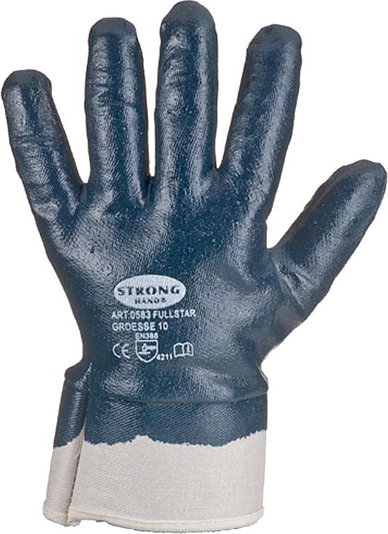 STRONGHAND® Handschuh FULLSTAR, blau - erhältlich bei ✭ HUG Technik ✓