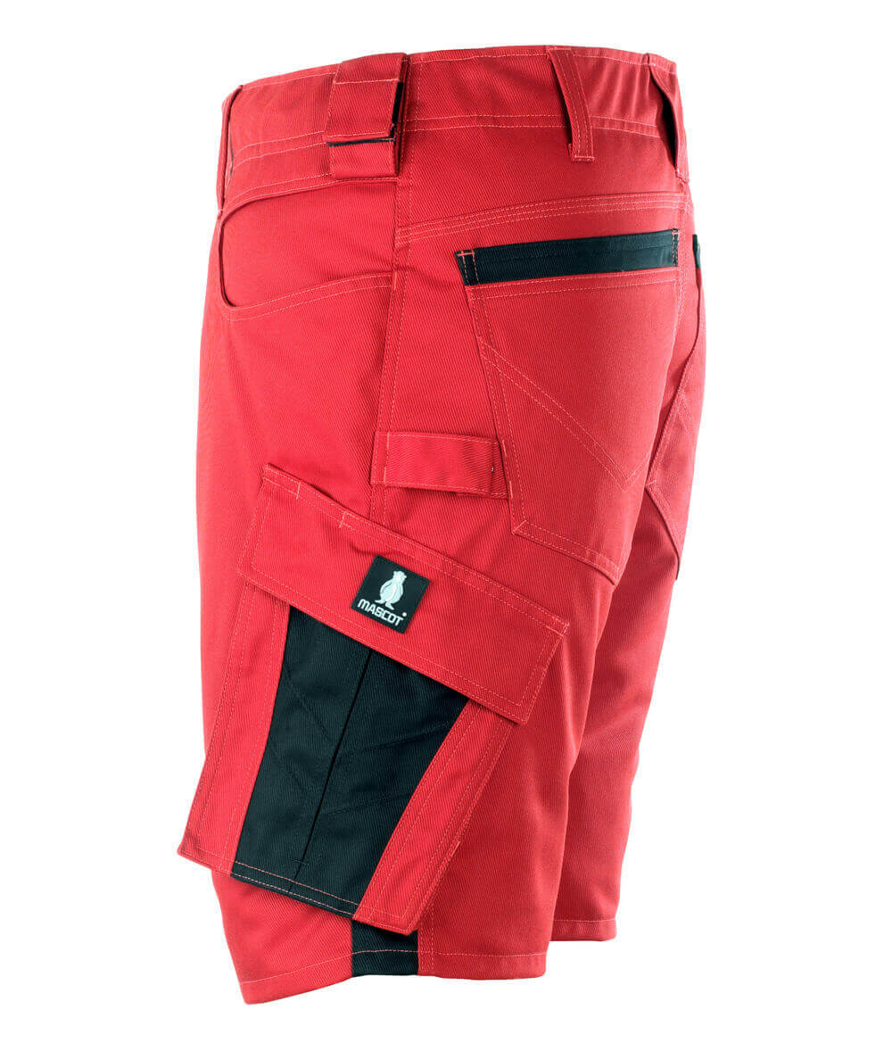 MASCOT® UNIQUE Shorts »Stuttgart« Gr. C42, rot/schwarz - kommt direkt von HUG Technik 😊