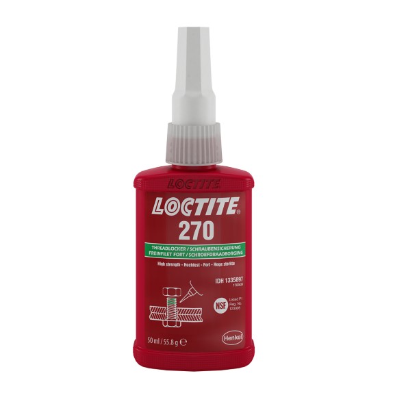 Loctite® 270 Schraubensicherung hochfest - bei HUG Technik ✭