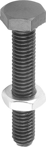 Produktbild Anschlagschraube M03x16, SW=5,5, Form: A plan, Stahl - K1200.10316 - direkt bei HUG Technik ✓