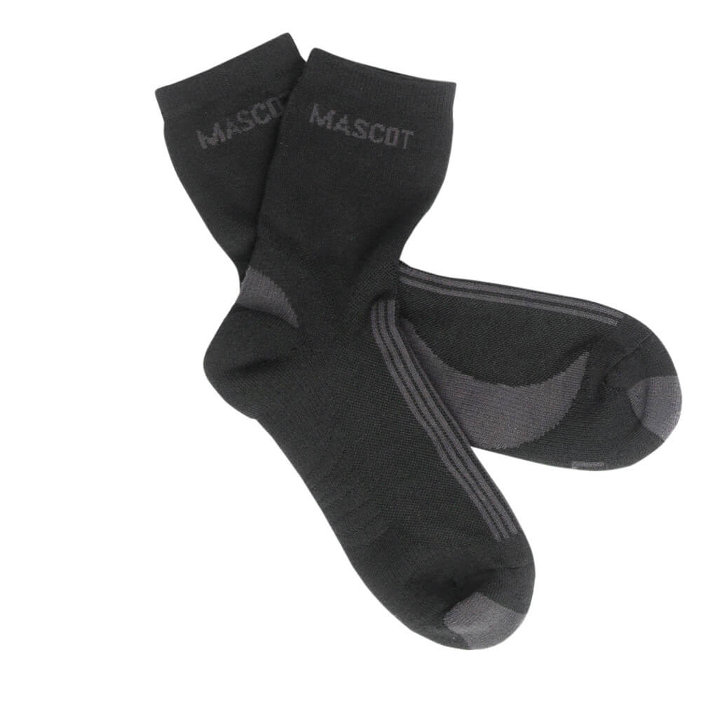 MASCOT® COMPLETE Socken »Asmara« Gr. 36/38/ONE, schwarz/dunkelanthrazit - gibt’s bei ☆ HUG Technik ✓