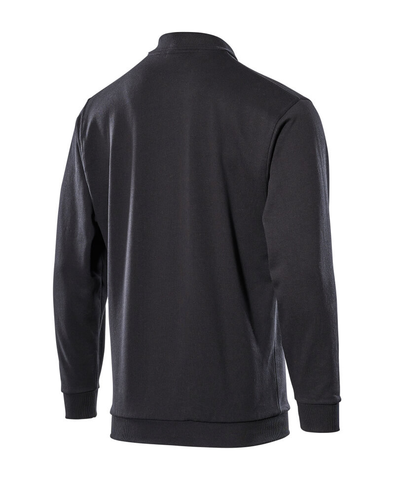 MASCOT® CROSSOVER Polo-Sweatshirt »Trinidad« Gr. 2XL, schwarz - direkt bei HUG Technik ✓