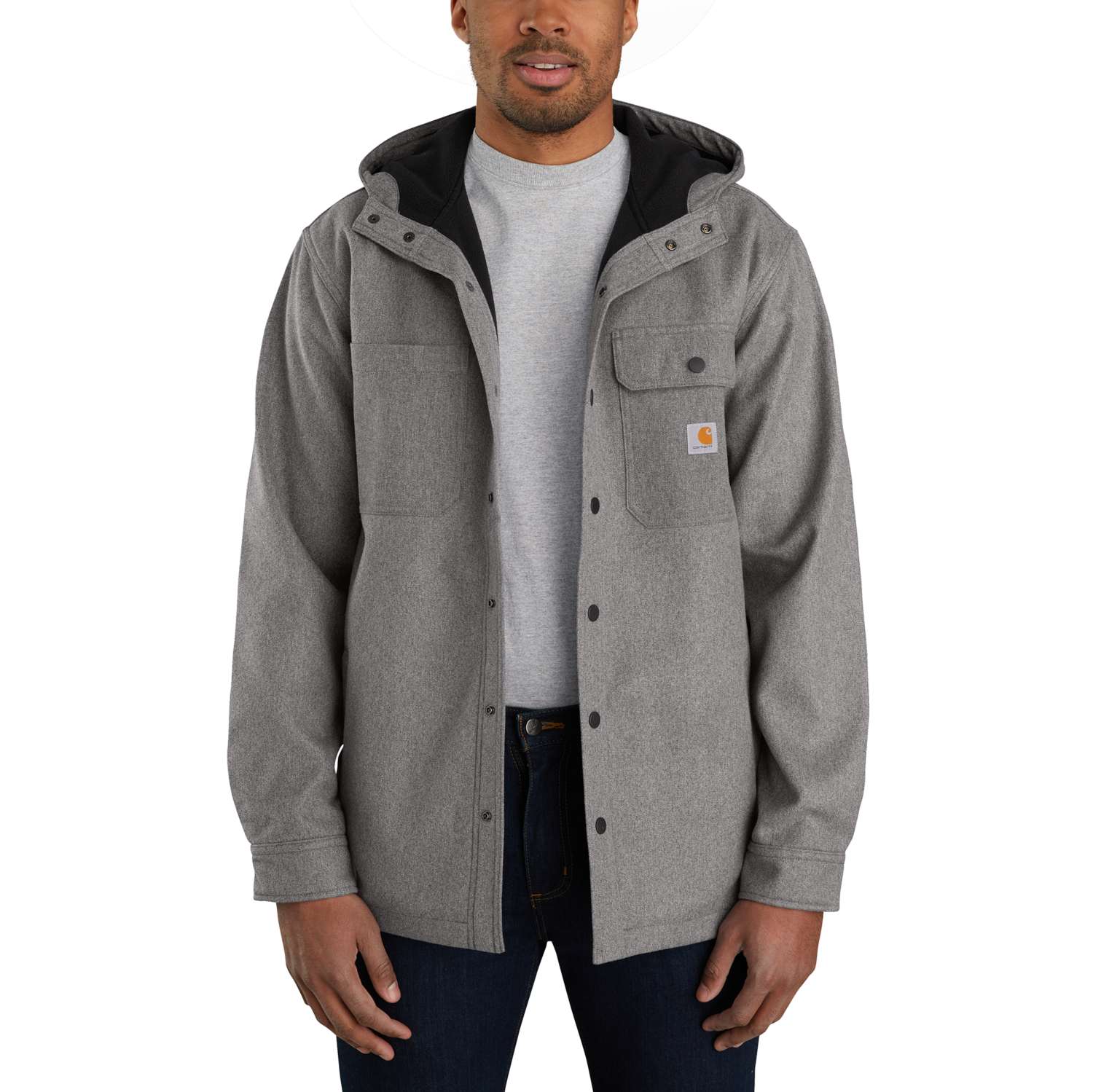 carhartt® Herren Kapuzen-Hemdjacke WIND & RAIN BONDED SHIRT JAC - erhältlich bei ✌ HUG Technik ✓