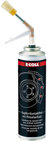 E-COLL Kupfer-Kontaktfett 200 g Pinselfl. - gibt’s bei HUG Technik ✓