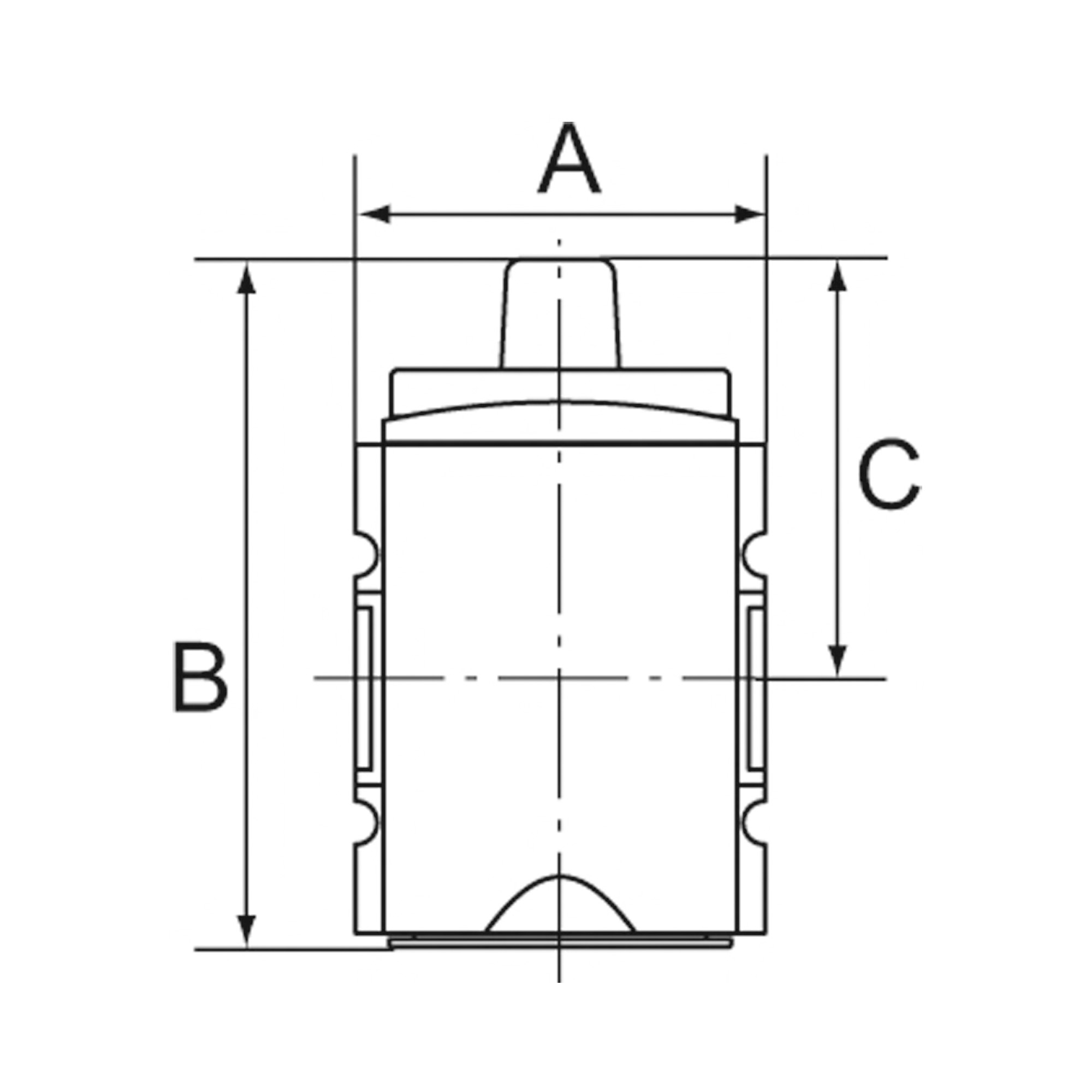 Kugelhahn 3/2-Wege »FUTURA-mini«, abschließbar, BG 0, G 1/4 - direkt von HUG Technik ✓