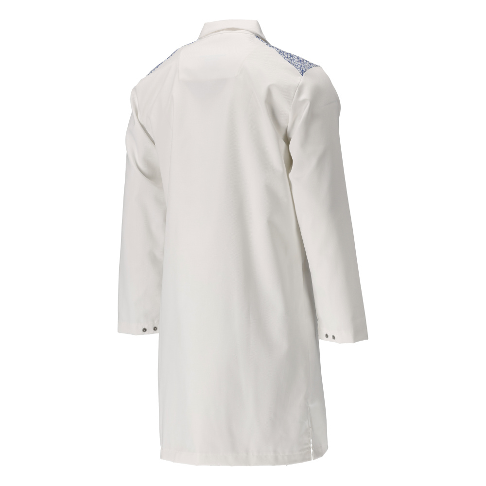 MASCOT® FOOD & CARE Kittel, lang  Gr. 2XL, weiß/azurblau - jetzt neu bei HUG Technik ♡