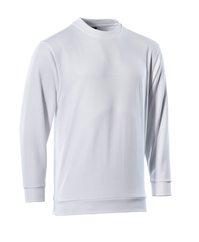 MASCOT® CROSSOVER Sweatshirt »Caribien« Gr. 2XL, weiß - kommt direkt von HUG Technik 😊