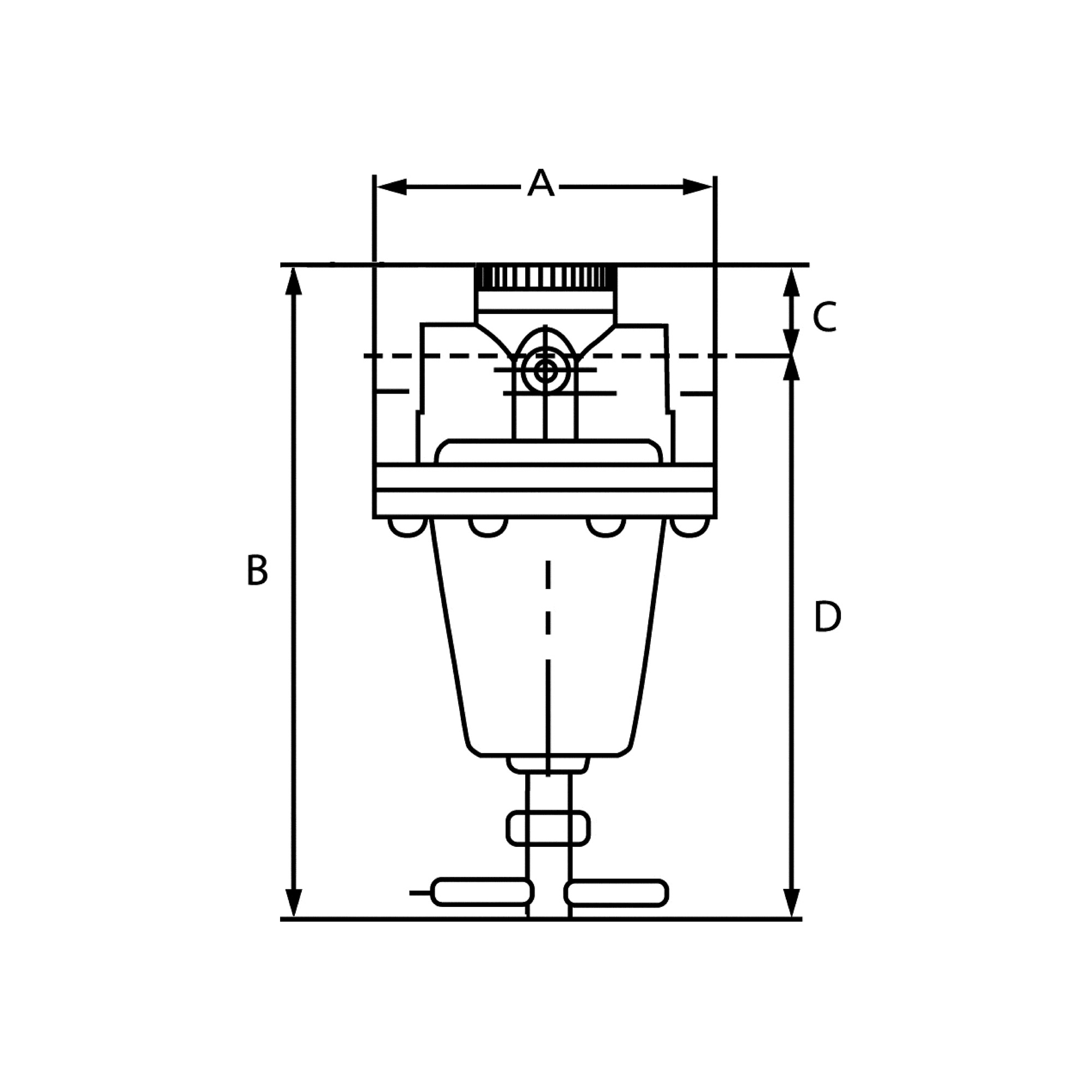 Hochdruckregler 60 bar, inkl. Manometer, G 3/8, Regelber. 2 - 50 bar - erhältlich bei ✭ HUG Technik ✓