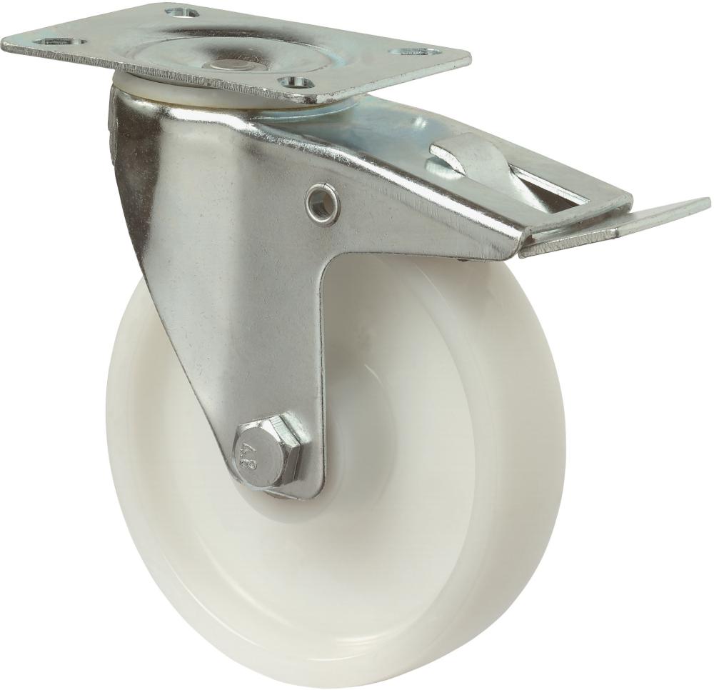 BS ROLLEN® Lenkrolle mit Totalfeststeller, 100 mm - erhältlich bei ✭ HUG Technik ✓ BS ROLLEN® Lenkrolle mit Totalfeststeller, 100 mm - erhältlich bei ✭ HUG Technik ✓