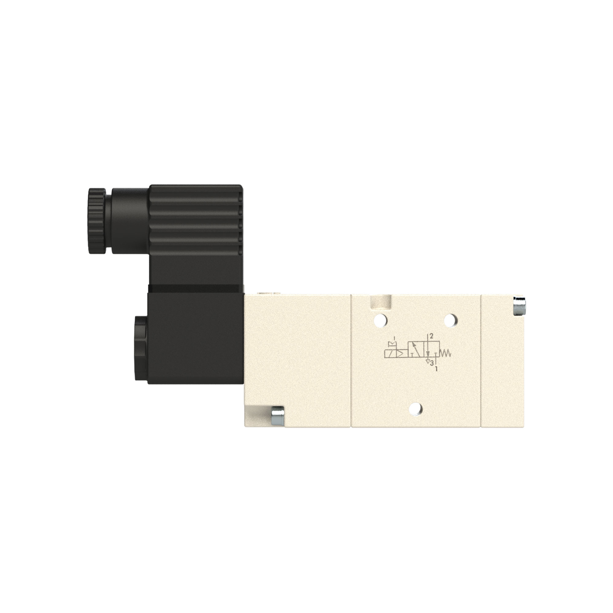 3/2-Wegeventil, elektropneumatisch, externe Steuerluft, mono., G 3/8, NC, 110 V AC - direkt von HUG Technik ✓