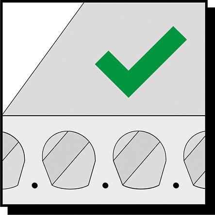 CELO Betonschraube BTS B 6-40/5 6kant Kopf, ZnAl-Beschichtung, Packung mit 150 Stück - bei HUG Technik ✭