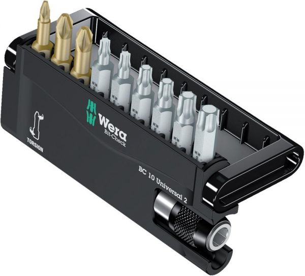Wera® Bit-Check Professional 10-teilig - bekommst Du bei ★ HUG Technik ✓