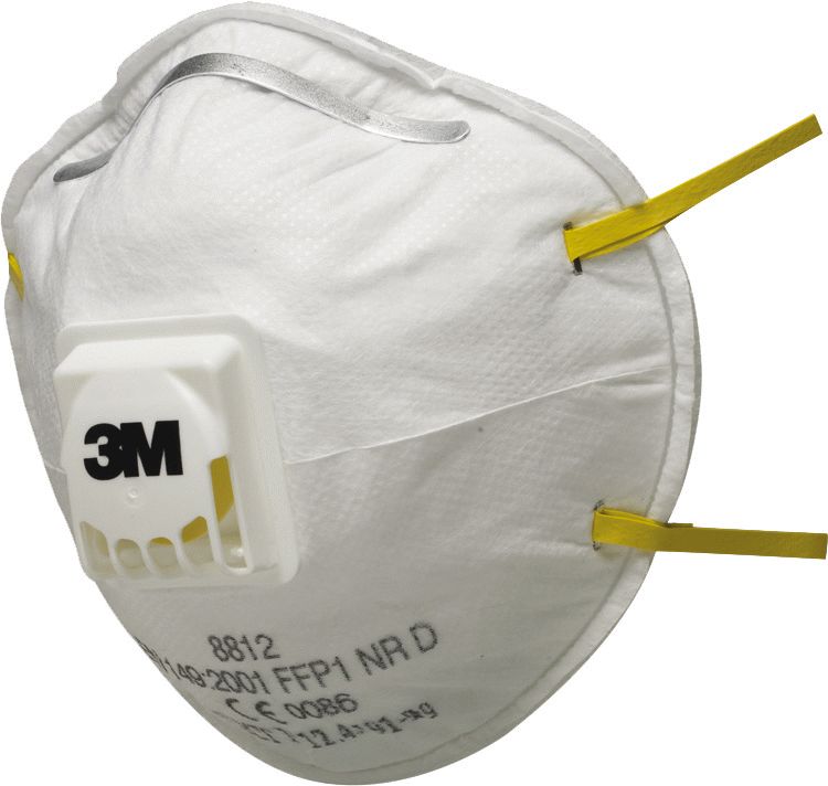 3M™ Feinstaubmaske 8812, FFP1 - bekommst Du bei HUG Technik ♡