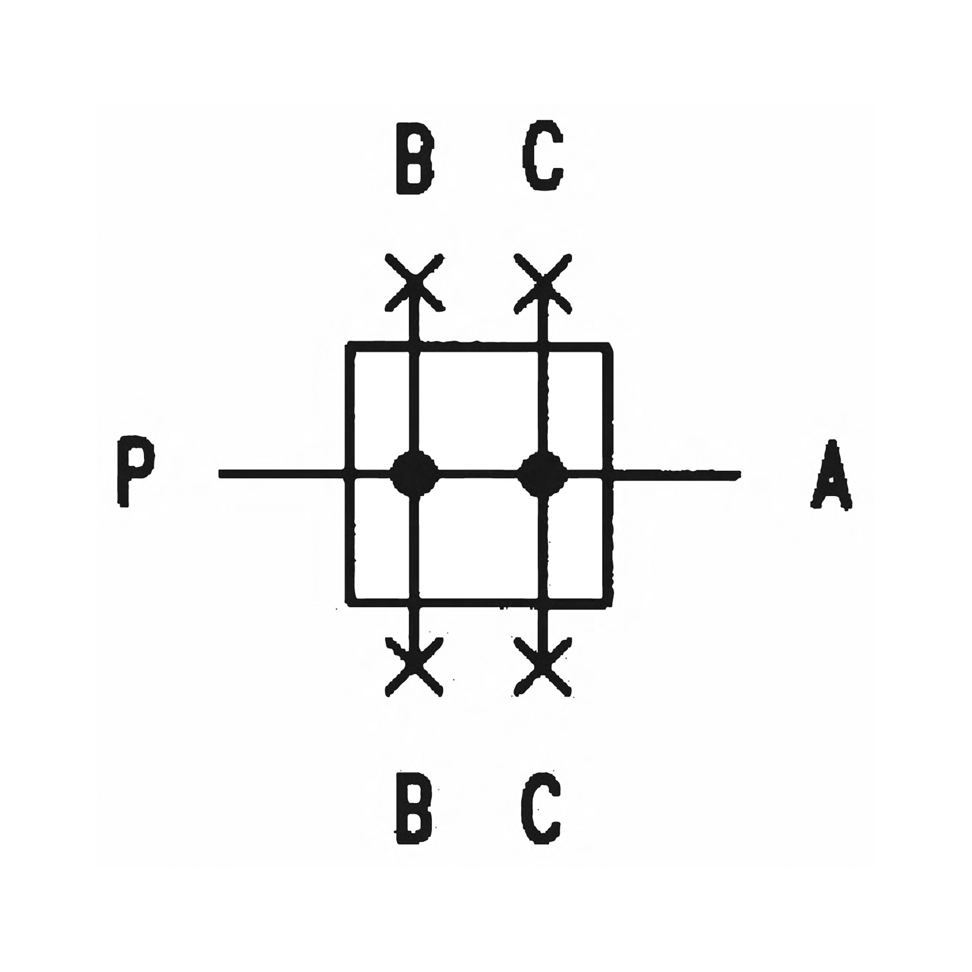 Verteiler »multifix«, schmale Ausführung, BG 1, G 1/4, 4 Abgänge - bei HUG Technik ♡
