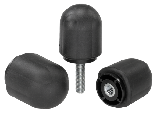 Spanngriff hoch M10x50, Form: L Thermoplast, Komp: Stahl - K0280.4710X50 - bekommst Du bei ★ HUG Technik ✓