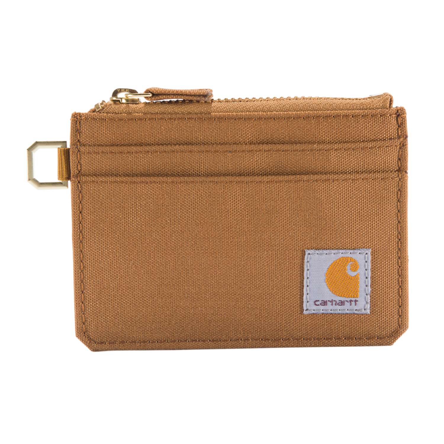 carhartt® Damen Geldbörse »ZIPPERED CARD KEEPER WALLET« carhartt® brown Flach  - gibt’s bei HUG Technik ✓