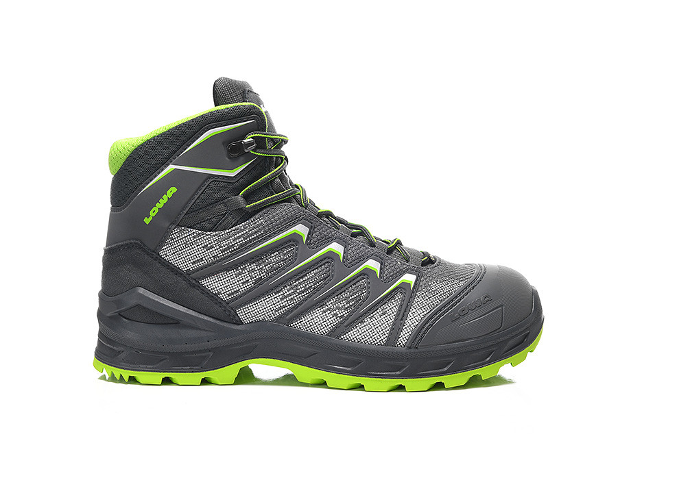 LOWA Sicherheitsstiefel LARROX Work GTX grey Mid S3 CI, 5464 - gibt’s bei HUG Technik ✓