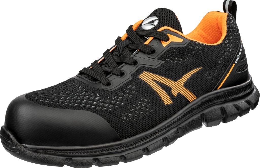 Albatros LEVITATE ORANGE Sicherheitshalbschuh vorne 1