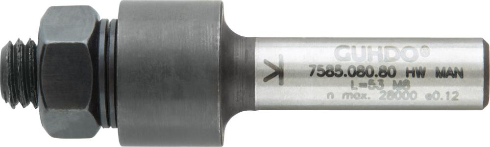 Guhdo Aufnahmedorn ohne Anlauflager Anlauflager d8 S8 - gibt’s bei ☆ HUG Technik ✓