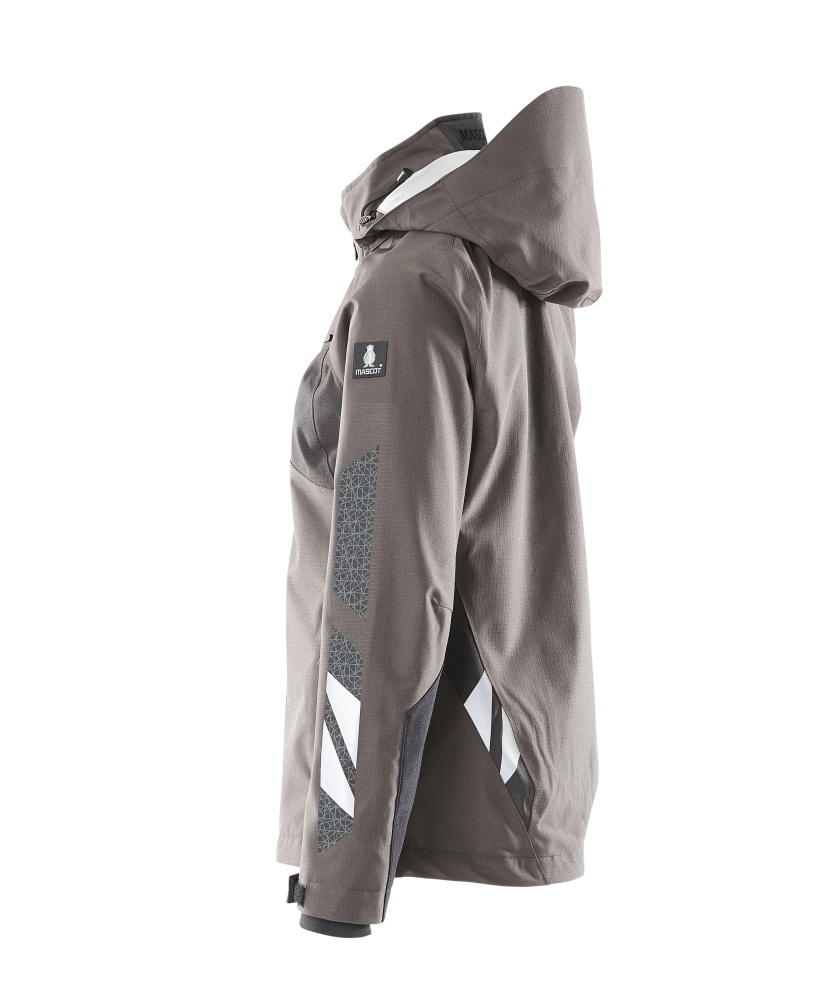 MASCOT® ACCELERATE Hard Shell Jacke  Gr. 2XL, dunkelanthrazit/schwarz - jetzt neu bei HUG Technik ♡