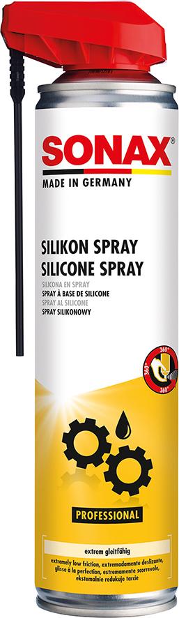 SONAX® SilikonSpray EasySpray 400 ml - bekommst Du bei HUG Technik ♡