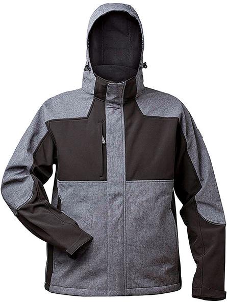 elysee® Softshelljacke Tau, grau/schwarz - bei HUG Technik ✭